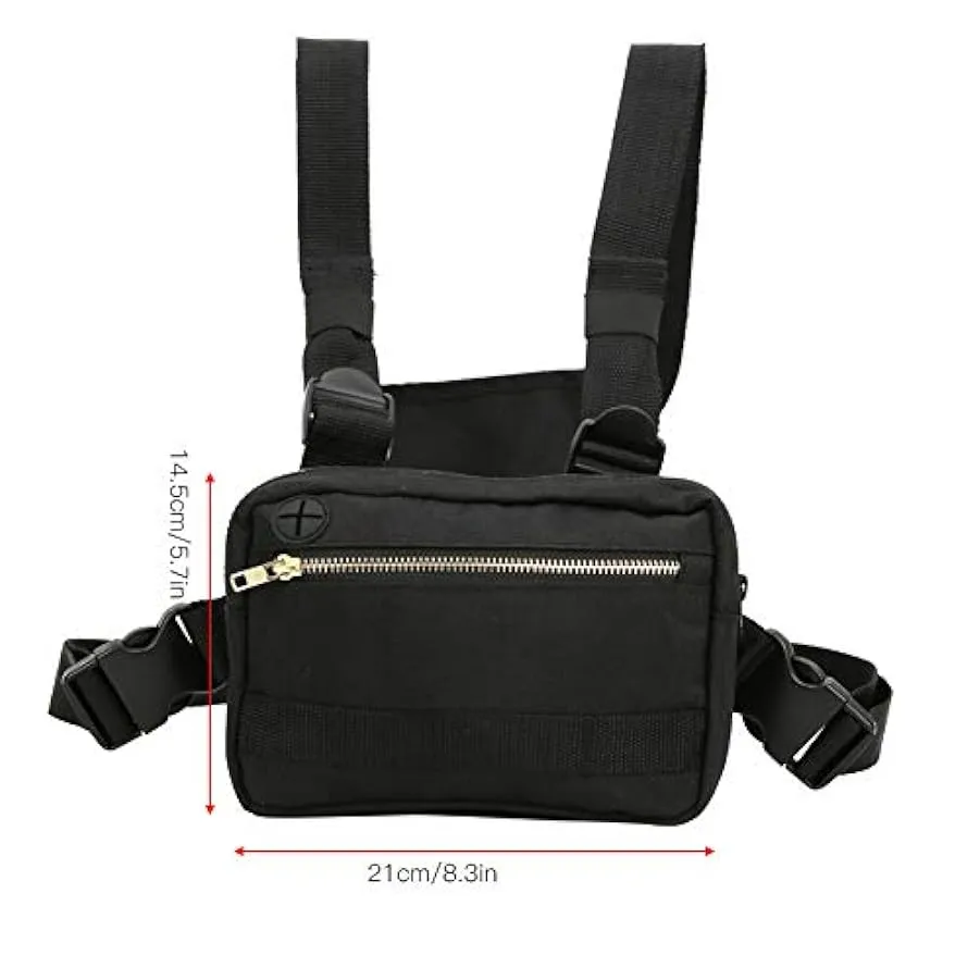 Borsa appendere borsa petto, borsa da petto per sport all’aria aperta Borsa per cellulare regolabile multifunzionale con tasca s