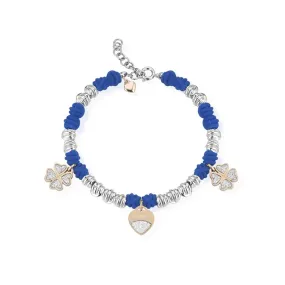 Bracciale Ops!Objects Nodi Lux Glitter Blu OPSBR-502