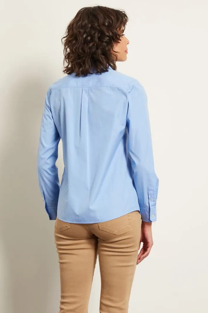 Camicia con taschino applicato