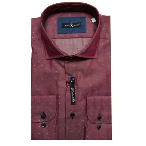 Camicia Rode rossa a pois 