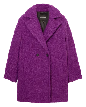  DESIGUAL   Cappotto collo tailleur | Rosso