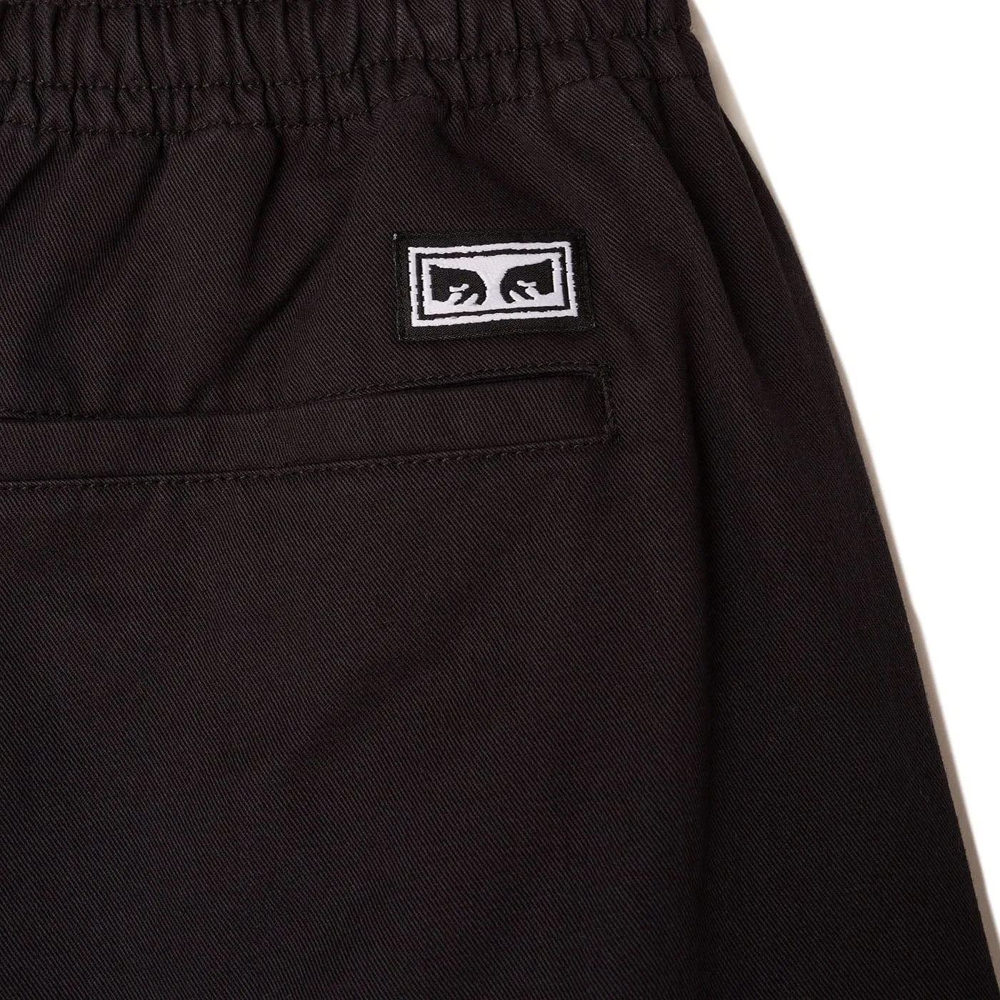 EASY TWILL PANT - BLACK