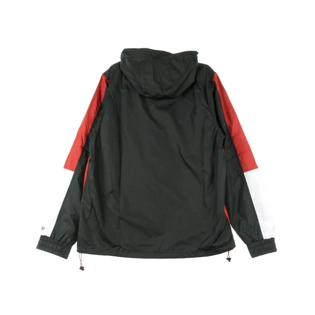 GIACCA A VENTO INFILABILE NE CONTEMPORARY WINDBREAKER NEWERA BLACK/WHITE/SCARLET