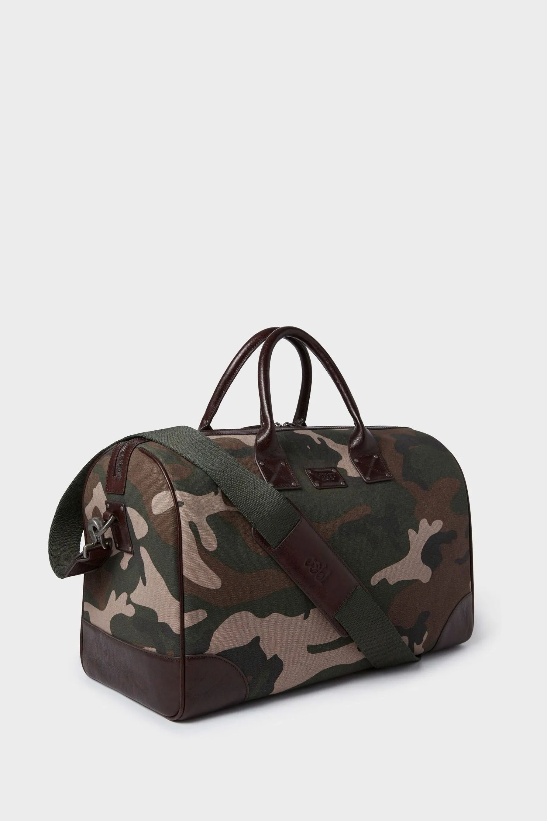 OSPREY LONDON Verde - The Maverick - Stowaway - Borsa in pelle