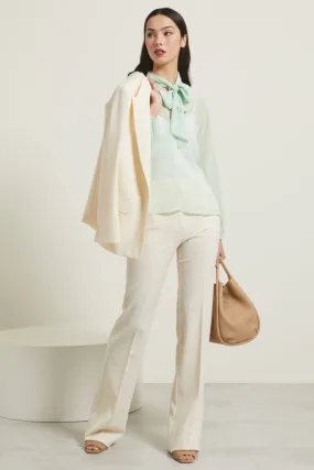 Pantaloni in tela stretch