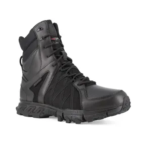 Reebok Trailgrip Tactical 8'', stivale isolante impermeabile da uomo nero con cerniera laterale